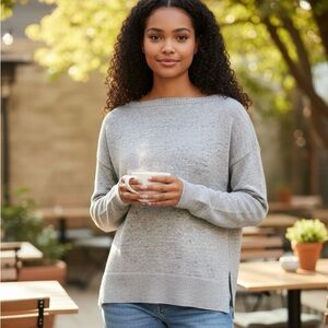 Maison Jules gray sweater